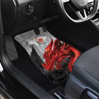 Wales Cardiff Capital Car Mats Welsh Red Dragon Castell Caerdydd - Wonder Print Shop