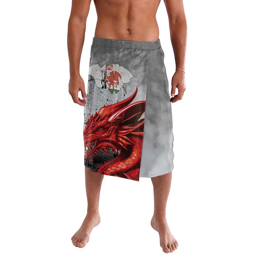Wales Cardiff Capital Lavalava Welsh Red Dragon Castell Caerdydd - Wonder Print Shop