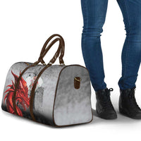 Wales Cardiff Capital Travel Bag Welsh Red Dragon Castell Caerdydd - Wonder Print Shop