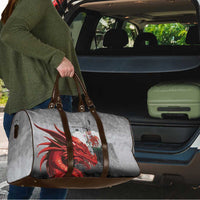 Wales Cardiff Capital Travel Bag Welsh Red Dragon Castell Caerdydd - Wonder Print Shop