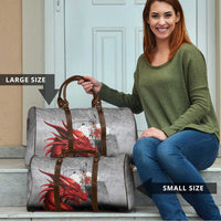 Wales Cardiff Capital Travel Bag Welsh Red Dragon Castell Caerdydd - Wonder Print Shop