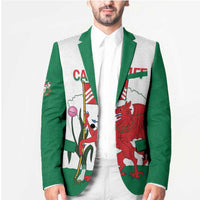 Personalised Wales Cardiff Capital Blazer Welsh Dragon Glamorgan Flag Style - Wonder Print Shop