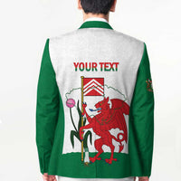 Personalised Wales Cardiff Capital Blazer Welsh Dragon Glamorgan Flag Style - Wonder Print Shop