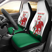Personalised Wales Cardiff Capital Car Seat Cover Welsh Dragon Glamorgan Flag Style - Wonder Print Shop