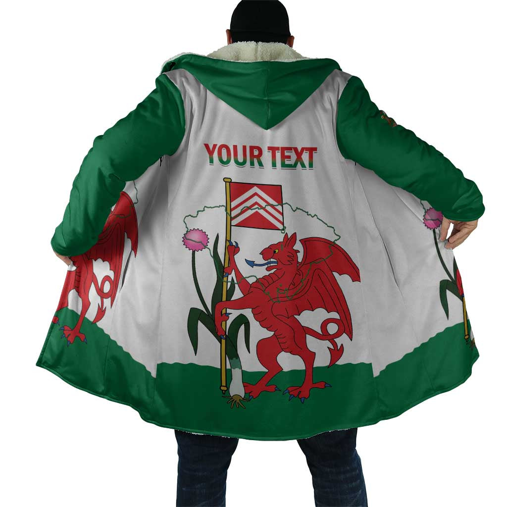 Personalised Wales Cardiff Capital Cloak Welsh Dragon Glamorgan Flag Style - Wonder Print Shop