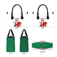 Personalised Wales Cardiff Capital Leather Bag Welsh Dragon Glamorgan Flag Style - Wonder Print Shop