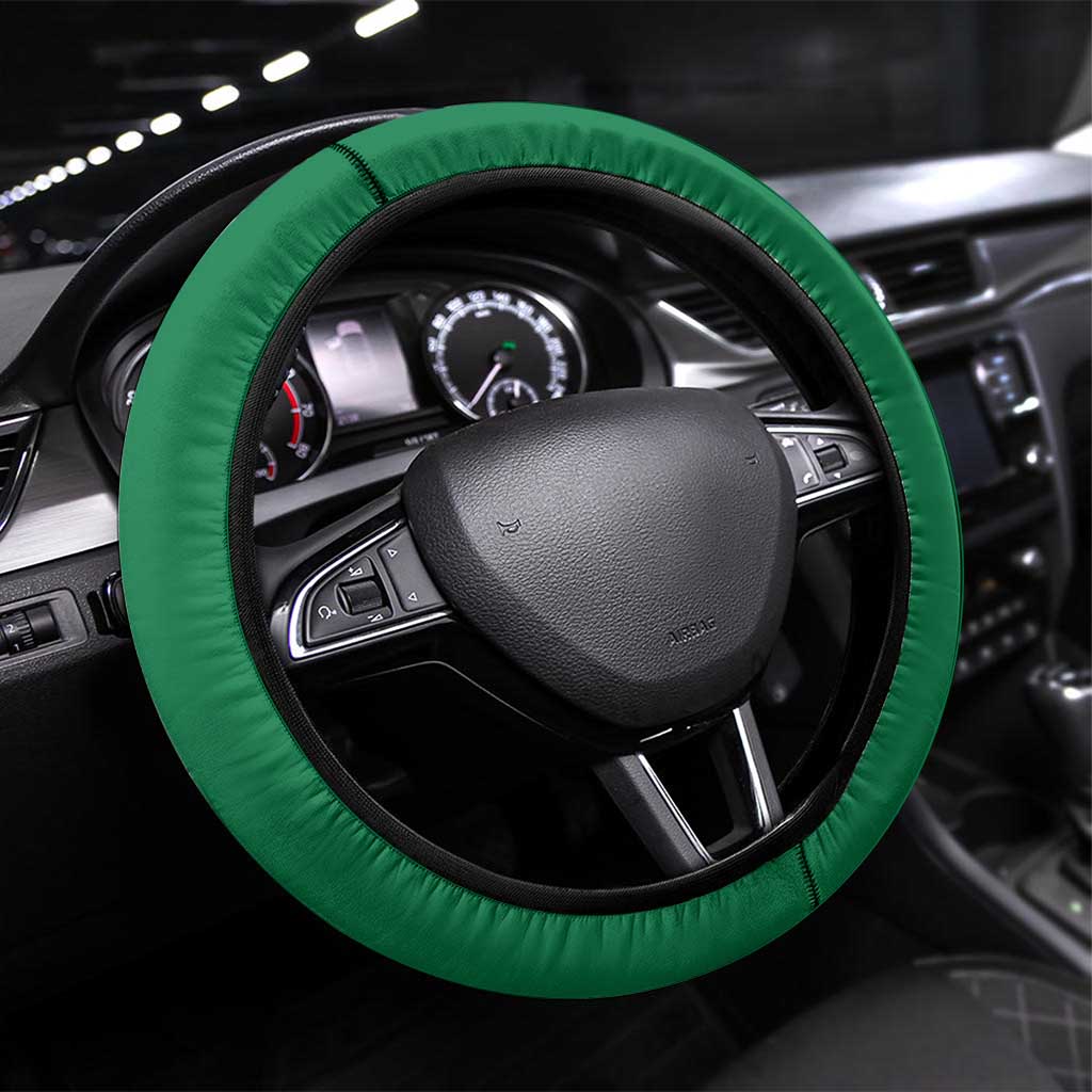 Wales Cardiff Capital Steering Wheel Cover Welsh Dragon Glamorgan Flag Style - Wonder Print Shop
