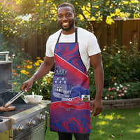 Port-au-Prince Afro-Haitians Apron Ayiti Map Pòtoprens Flag Color - Wonder Print Shop