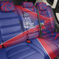 Port-au-Prince Afro-Haitians Back Car Seat Cover Ayiti Map Pòtoprens Flag Color - Wonder Print Shop