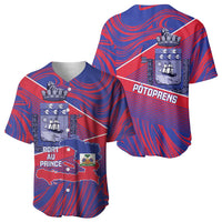 Port-au-Prince Afro-Haitians Baseball Jersey Ayiti Map Pòtoprens Flag Color LT14