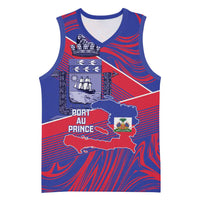 Port-au-Prince Afro-Haitians Basketball Jersey Ayiti Map Pòtoprens Flag Color - Wonder Print Shop