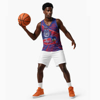 Port-au-Prince Afro-Haitians Basketball Jersey Ayiti Map Pòtoprens Flag Color - Wonder Print Shop