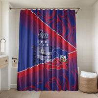 Port-au-Prince Afro-Haitians Bathroom Set Ayiti Map Pòtoprens Flag Color - Wonder Print Shop