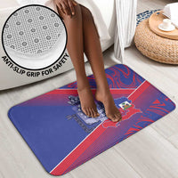 Port-au-Prince Afro-Haitians Bathroom Set Ayiti Map Pòtoprens Flag Color - Wonder Print Shop