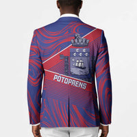 Port-au-Prince Afro-Haitians Blazer Ayiti Map Pòtoprens Flag Color - Wonder Print Shop