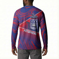 Port-au-Prince Afro-Haitians Button Sweatshirt Ayiti Map Pòtoprens Flag Color