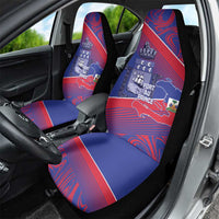 Port-au-Prince Afro-Haitians Car Seat Cover Ayiti Map Pòtoprens Flag Color - Wonder Print Shop