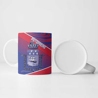 Port-au-Prince Afro-Haitians Ceramic Mug Ayiti Map Pòtoprens Flag Color - Wonder Print Shop
