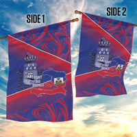 Port-au-Prince Afro-Haitians Garden Flag Ayiti Map Pòtoprens Flag Color - Wonder Print Shop