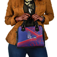 Port-au-Prince Afro-Haitians Shoulder Handbag Ayiti Map Pòtoprens Flag Color - Wonder Print Shop
