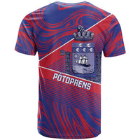 Port-au-Prince Afro-Haitians T shirt Ayiti Map Pòtoprens Flag Color LT14