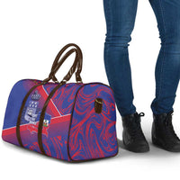Port-au-Prince Afro-Haitians Travel Bag Ayiti Map Pòtoprens Flag Color - Wonder Print Shop
