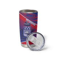 Port-au-Prince Afro-Haitians Tumbler Cup Ayiti Map Pòtoprens Flag Color - Wonder Print Shop