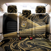 Port-au-Prince Afro-Haitians Back Car Seat Cover Ayiti Map Pòtoprens Gold Color - Wonder Print Shop
