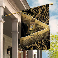 Port-au-Prince Afro-Haitians Garden Flag Ayiti Map Pòtoprens Gold Color - Wonder Print Shop