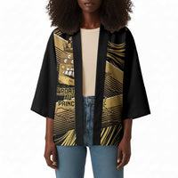 Port-au-Prince Afro-Haitians Kimono Ayiti Map Pòtoprens Gold Color - Wonder Print Shop