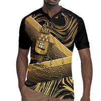 Port-au-Prince Afro-Haitians Rugby Jersey Ayiti Map Pòtoprens Gold Color LT14
