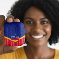 Afro-Haitians AirPods Case Proud Ayiti Veve Vodou Royal Palm Leaves - Wonder Print Shop
