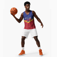 Afro-Haitians Basketball Jersey Proud Ayiti Veve Vodou Royal Palm Leaves - Wonder Print Shop