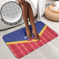 Afro-Haitians Bathroom Set Proud Ayiti Veve Vodou Royal Palm Leaves - Wonder Print Shop