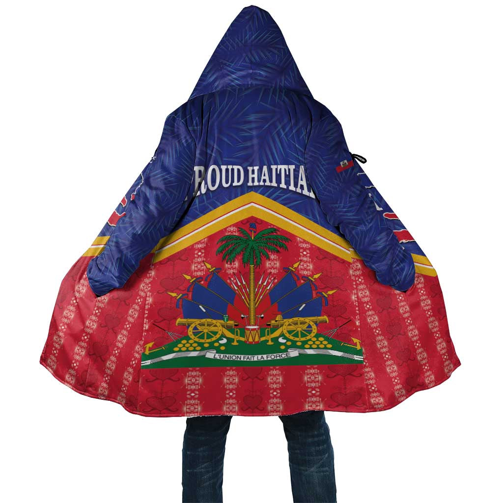 Afro-Haitians Cloak Proud Ayiti Veve Vodou Royal Palm Leaves - Wonder Print Shop