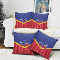 Afro-Haitians Pillow Cover Proud Ayiti Veve Vodou Royal Palm Leaves - Wonder Print Shop
