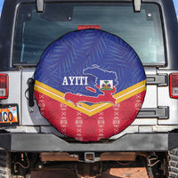 Afro-Haitians Spare Tire Cover Proud Ayiti Veve Vodou Royal Palm Leaves - Wonder Print Shop