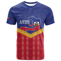 Afro-Haitians T shirt Proud Ayiti Veve Vodou Royal Palm Leaves LT14