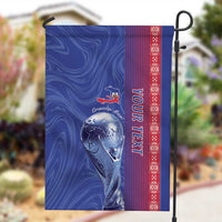 Custom Afro-Haiti Football Garden Flag 2026 Grenadye Alaso Blue Version - Wonder Print Shop