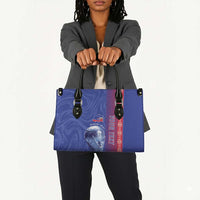 Custom Afro-Haiti Football Leather Bag 2026 Grenadye Alaso Blue Version - Wonder Print Shop