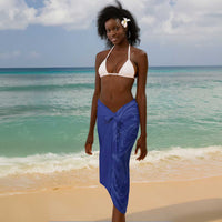 Custom Afro-Haiti Football Sarong 2026 Grenadye Alaso Blue Version - Wonder Print Shop