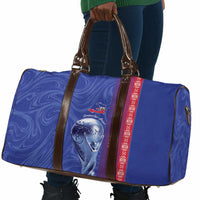 Custom Afro-Haiti Football Travel Bag 2026 Grenadye Alaso Blue Version - Wonder Print Shop
