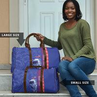Custom Afro-Haiti Football Travel Bag 2026 Grenadye Alaso Blue Version - Wonder Print Shop