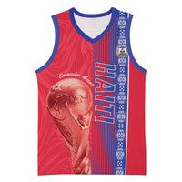 Custom Afro-Haiti Football Basketball Jersey 2026 Grenadye Alaso Red Version - Wonder Print Shop