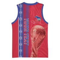 Custom Afro-Haiti Football Basketball Jersey 2026 Grenadye Alaso Red Version - Wonder Print Shop