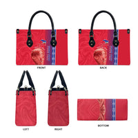 Custom Afro-Haiti Football Leather Bag 2026 Grenadye Alaso Red Version - Wonder Print Shop