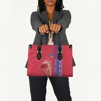 Custom Afro-Haiti Football Leather Bag 2026 Grenadye Alaso Red Version - Wonder Print Shop