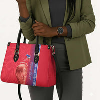 Custom Afro-Haiti Football Leather Bag 2026 Grenadye Alaso Red Version - Wonder Print Shop