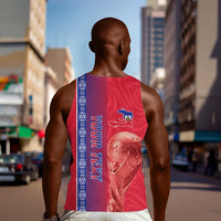 Custom Afro-Haiti Football Men Tank Top 2026 Grenadye Alaso Red Version - Wonder Print Shop