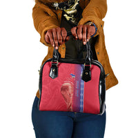 Custom Afro-Haiti Football Shoulder Handbag 2026 Grenadye Alaso Red Version - Wonder Print Shop
